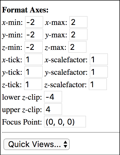 Format Axes dialog