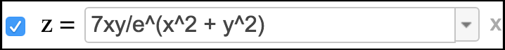 Function dialog without the focus