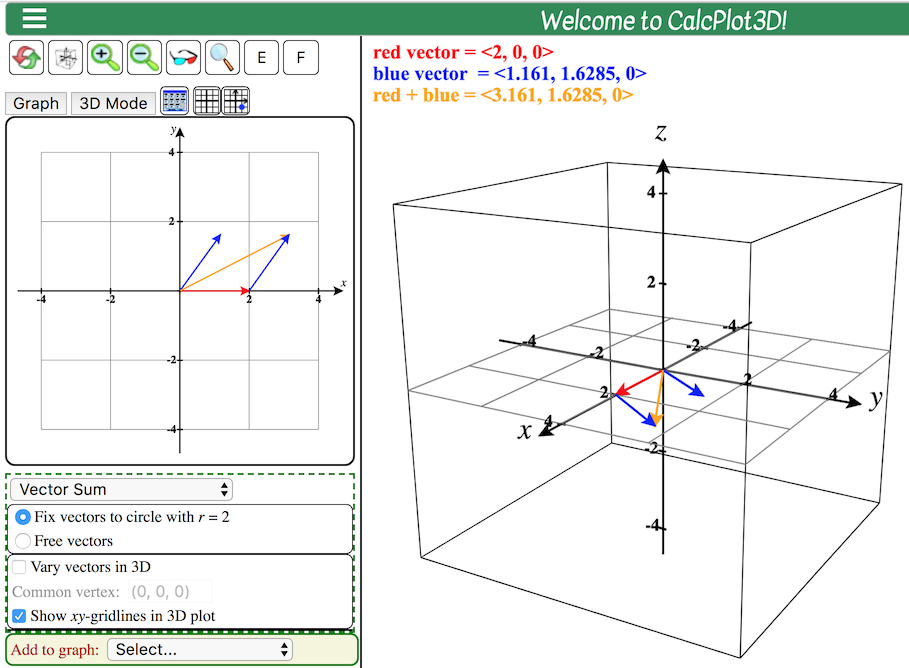 vectors-sum